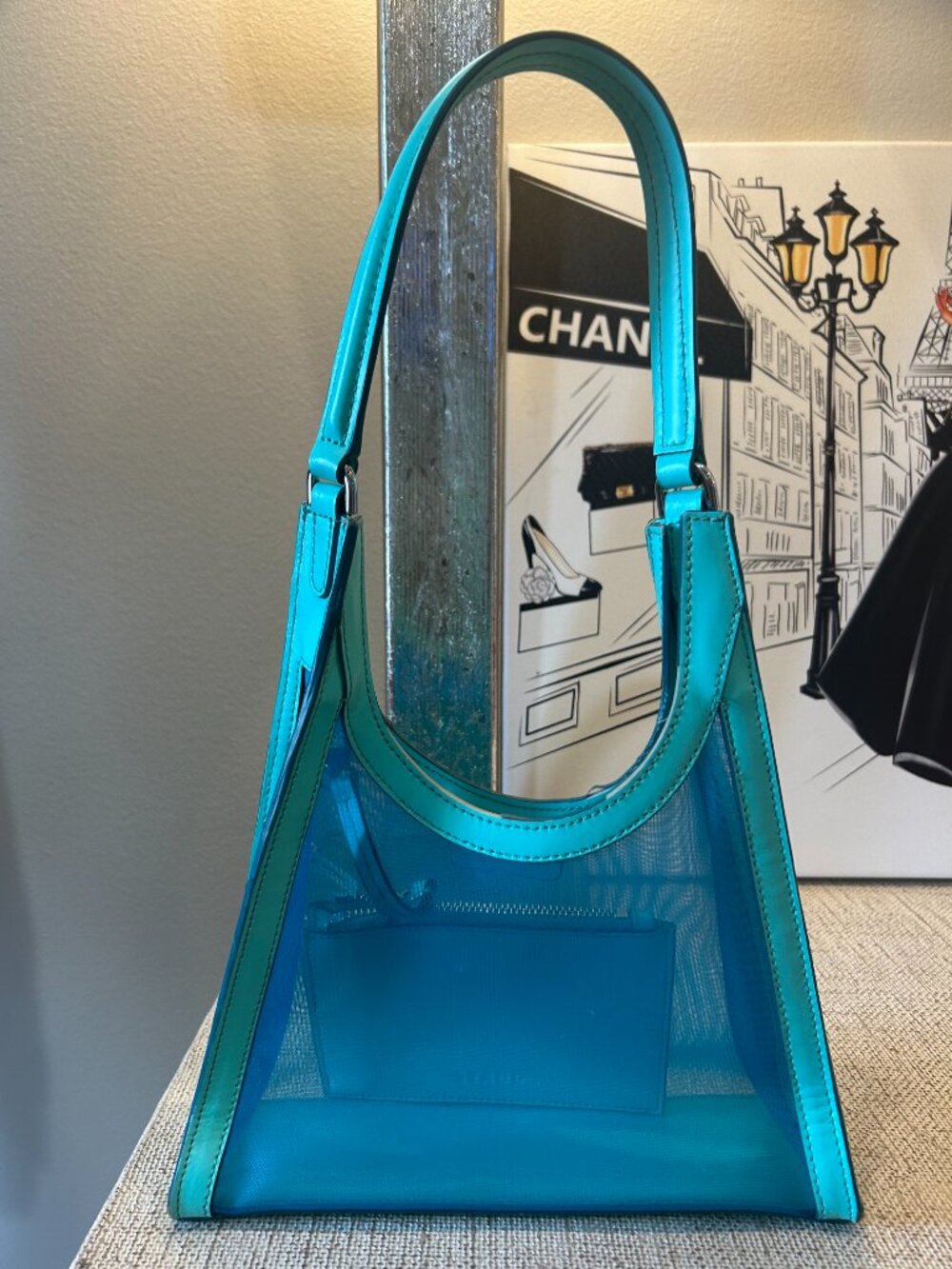 Staud Rey Mesh Tote - Picture 2 of 12